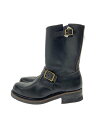 【中古】BIGMAC◆エンジニアブーツ/US7.5/BLK/レザー/536986//【シューズ】