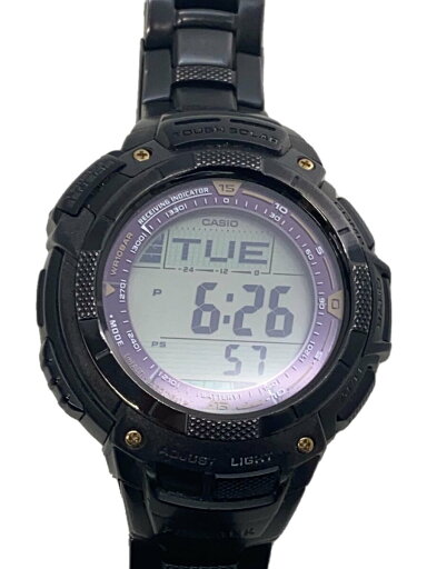 【中古】CASIO◆ソーラー腕時計/デジタル/--/BLK/PRW-1100YTJ【服飾雑貨他】 【中古】CASIO◆ソーラー腕時計/デジタル/--/BLK/PRW-1100YTJ【服飾雑貨他】