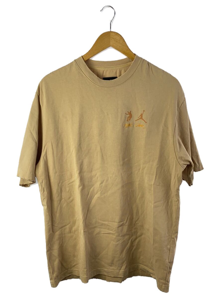 【中古】NIKE◆Tシャツ/M/コットン/DM2843-268/ベージュ/JORDAN×UNION/ ...