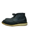 【中古】RED WING◆チャッカブーツ/27cm/BLK/3148【シューズ】