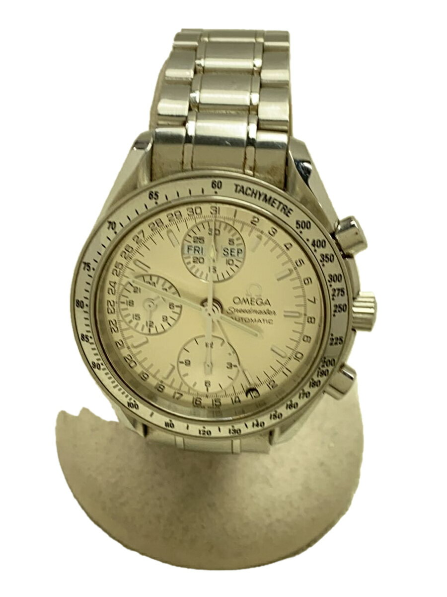 【中古】OMEGA◆スピードマスター_デイデイト_AT_SS_39mm/ステンレス/SLV/SLV/20231229日差-6【服飾雑貨他】