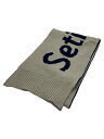 【中古】setinn/Jacquard Muffler/マフラー/コットン/BEG/メンズ【服飾雑貨他】