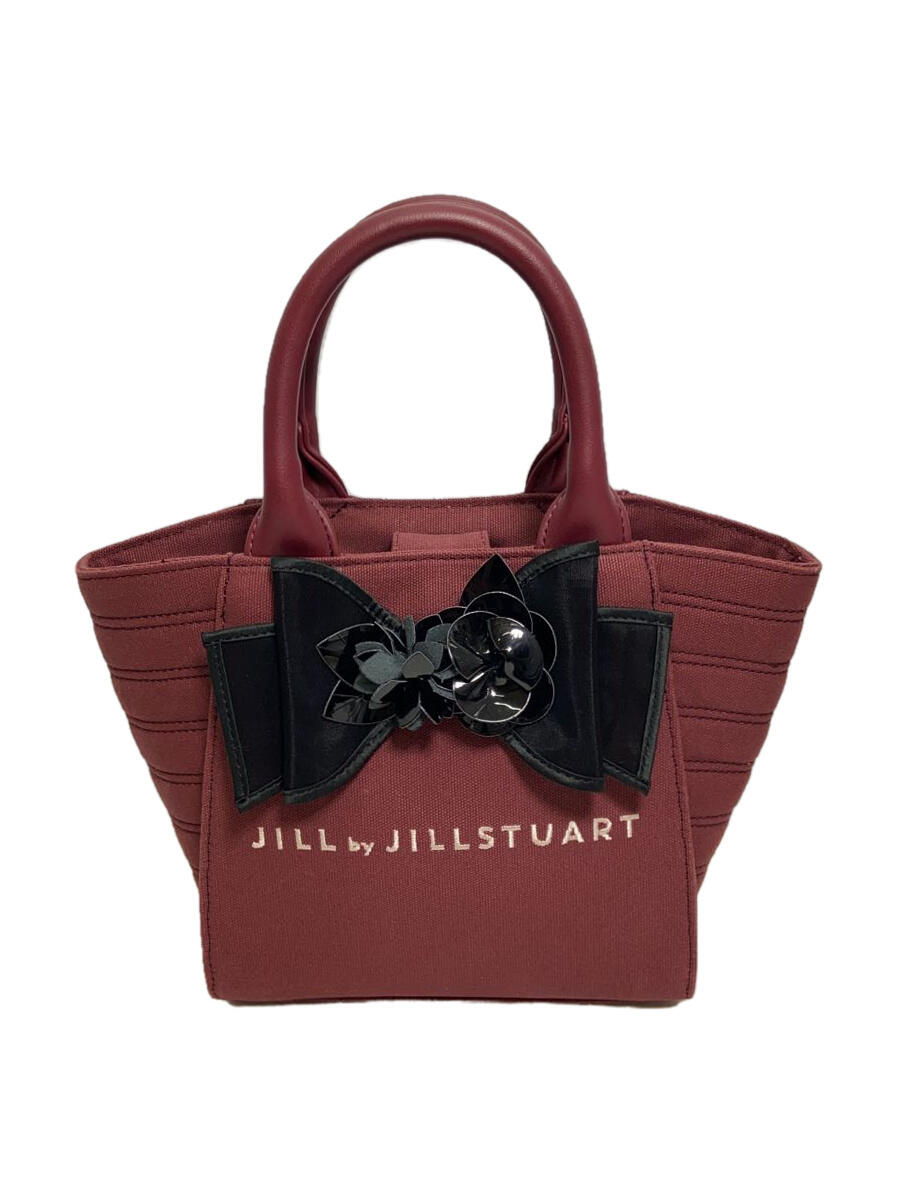 【中古】JILL by JILLSTUART◆ハンドバッグ/--/ボルドー【バッグ】