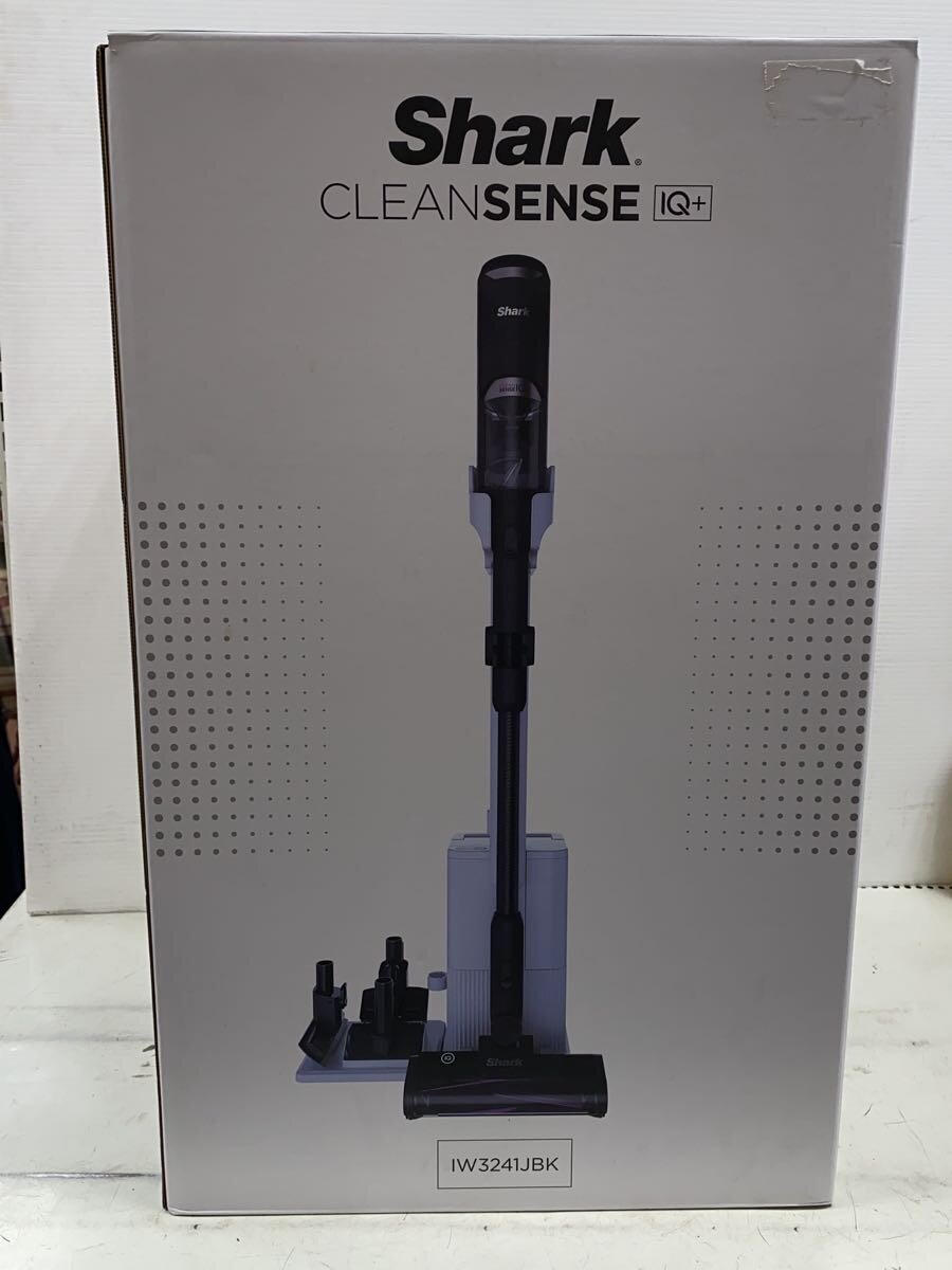 【中古】SharkNinja◆leanSense iQ+/掃除機 IW3241JBK【家電・ビジュアル・オーディオ】