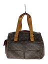 【中古】LOUIS VUITTON◆ミュルティプリ・シテ_モノグラム・キャンバス_BRW/PVC/BRW/ジップ破損有【バッグ】(4)