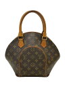 【中古】LOUIS VUITTON◆エリプスPM_モノグラム・キャンバス_BRW/PVC/BRW【バッグ】