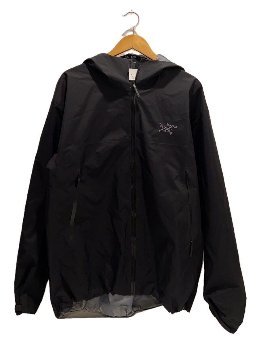 【中古】ARC’TERYX◆マウンテンパーカ/XL/ゴアテックス/BLK/無地/0524X000007726-05/24【メンズウェア】