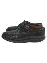 【中古】Alden◆Uチップシューズ/ドレスシューズ/UK7.5/BLK/レザー/2965【シューズ】