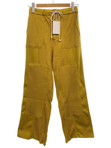【中古】Urig◆WAFFLE EASY PANTS/1/コットン/YLW/UM-PTFL15EX【メンズウェア】 【中古】Urig◆WAFFLE EASY PANTS/1/コットン/YLW/UM-PTFL15EX【メンズウェア】