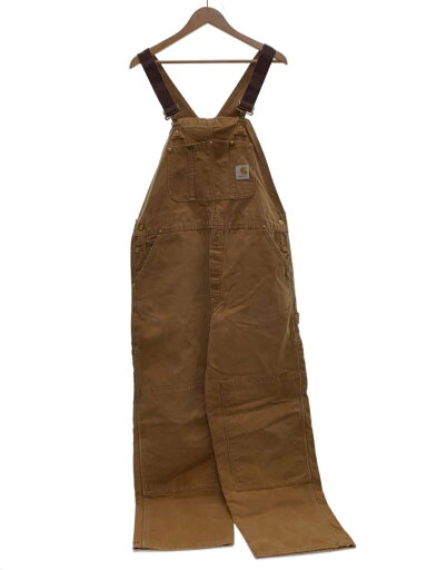 【中古】Carhartt◆オーバーオール/--/コットン/キャメル/無地/90s/ダブルニー/ユニオンタグ/USA製【メンズウェア】 【中古】Carhartt◆オーバーオール/--/コットン/キャメル/無地/90s/ダブルニー/ユニオンタグ/USA製【メンズウェア】