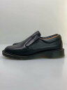 【中古】solovair◆HI-SHINE SLIP ON/シューズ/UK3.5/BLK/レザー/1466【シューズ】(4)