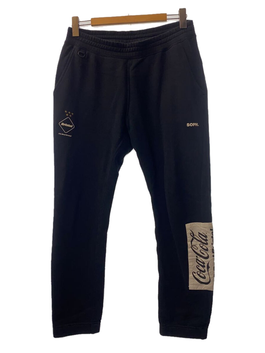 【中古】F.C.R.B.(F.C.Real Bristol)◆ボトム/L/コットン/BLK/無地/FCRB-200019【メンズウェア】