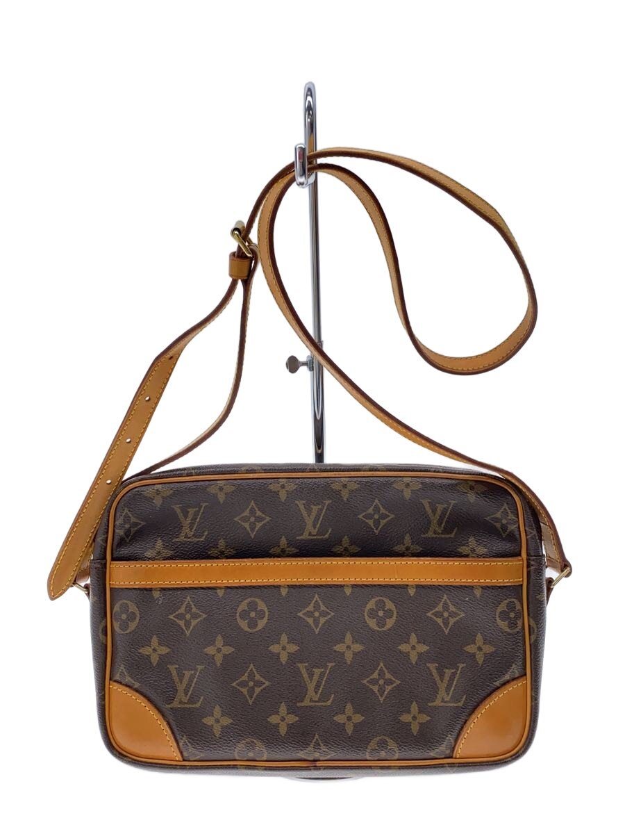 LOUIS VUITTON - 【中古】LOUIS VUITTON◆トロカデロ27_モノグラム・キャンバス/PVC/BRW【バッグ】