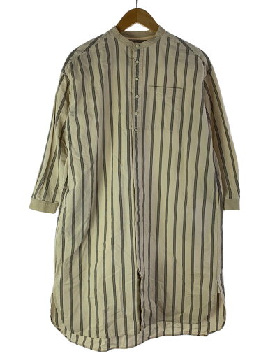 【中古】nest Robe◆シャツワンピース/FREE/コットン/WHT/ストライプ/01191-1073【レディースウェア】 【中古】nest Robe◆シャツワンピース/FREE/コットン/WHT/ストライプ/01191-1073【レディースウェア】