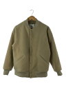 【中古】gold◆TASMANIA WOOL STADIUM JACKET/スタジャン/S/ウール/BEG/GL14255【メンズウェア】