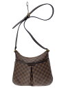 【中古】LOUIS VUITTON◆ブルームズベリPM_ダミエ・エベヌ_BRW/PVC/BRW【バッグ】
