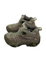 【中古】MERRELL◆トレッキングブーツ/US5.5/GRY/J06068【シューズ】