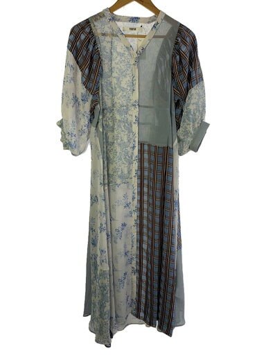 【中古】furfur◆半袖ワンピース/--/ポリエステル/BLU/チェック/RWF0221114//【レディースウェア】 【中古】furfur◆半袖ワンピース/--/ポリエステル/BLU/チェック/RWF0221114//【レディースウェア】
