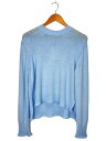 【中古】MADISONBLUE◆セーター(薄手)/1/シルク/BLU/無地/MB191-8006//【レディースウェア】(4)