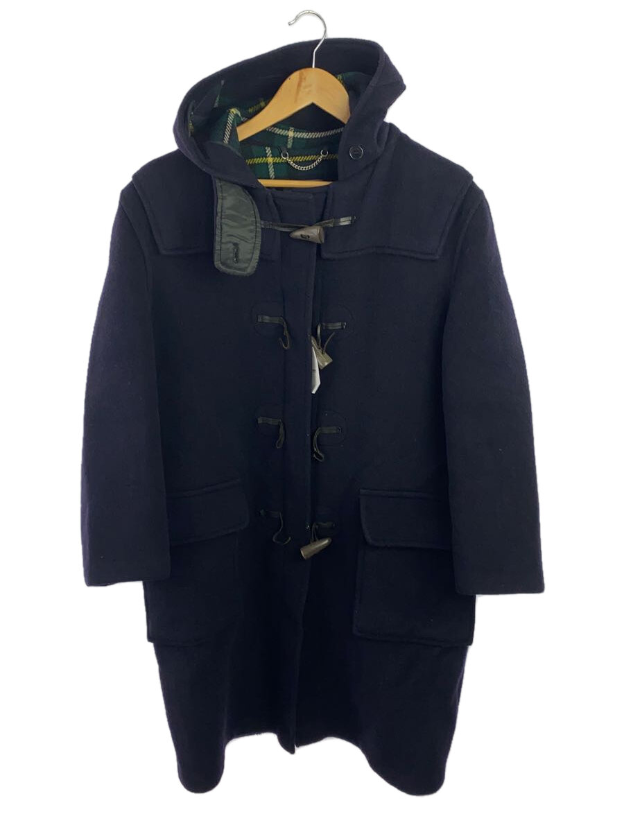 【中古】BROOKS BROTHERS◆ダッフルコート/34/ウール/NVY/70s/イギリス製/all wool/ロング【メンズウェア】