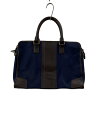 【中古】COACH◆ブリーフケース/ナイロン/ネイビー【バッグ】