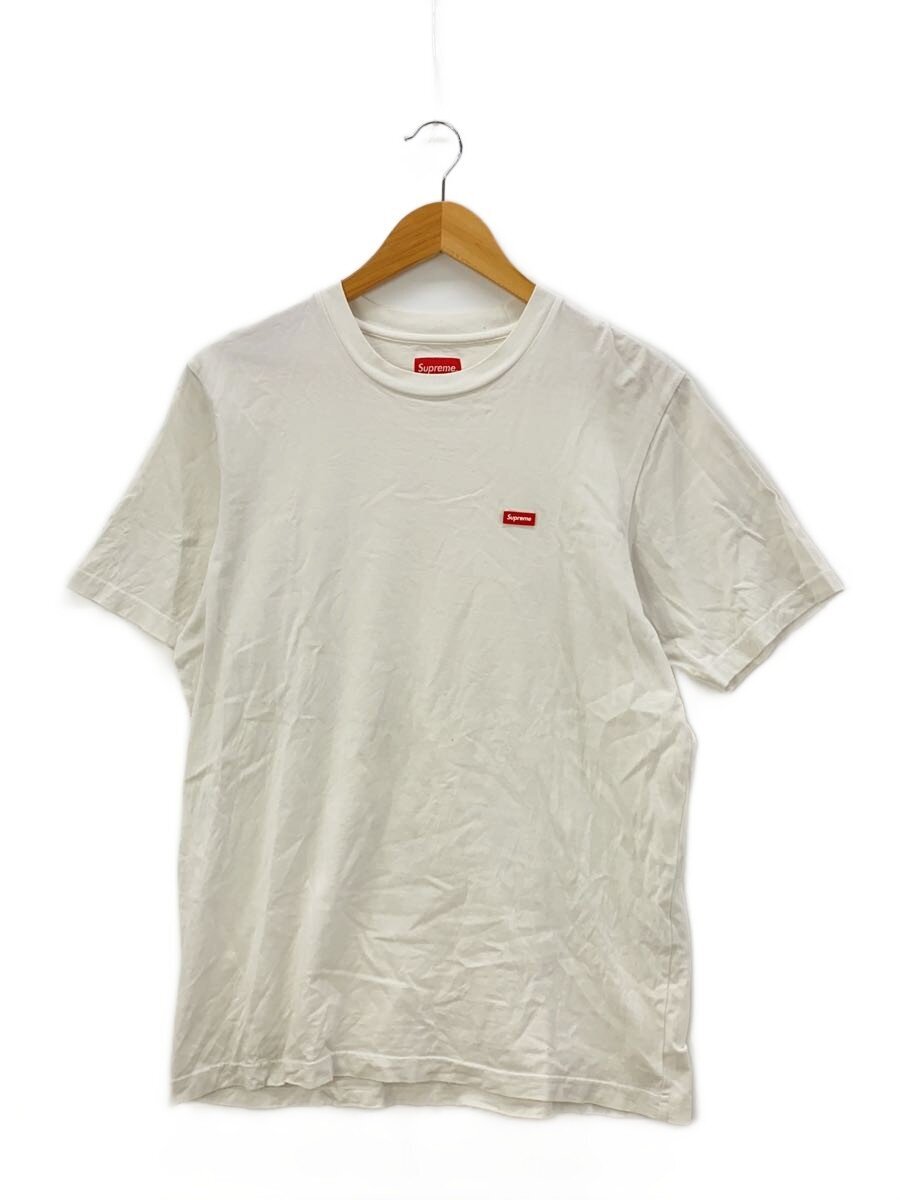 Supreme◆small box logo/Tシャツ/S/コットン/WHT/無地//