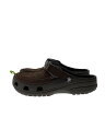 【中古】crocs◆サンダル/28cm/BRW//【シューズ】