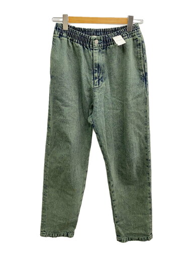 【中古】X-LARGE◆OVERDYED DENIM EASY PANTS/ボトム/M/デニム/IDG/無地【メンズウェア】 【中古】X-LARGE◆OVERDYED DENIM EASY PANTS/ボトム/M/デニム/IDG/無地【メンズウェア】