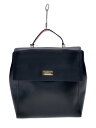 【中古】kate spade new york◆リュック/牛革/BLK/無地【バッグ】