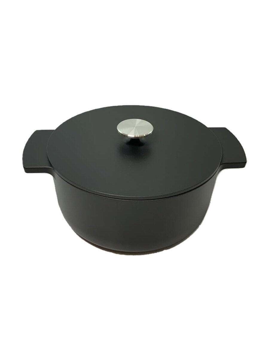 【中古】Rinnai◆鍋/サイズ:22cm/BLK/RBO-MN22A【キッチン用品】