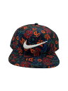 【中古】NIKE◆キャップ/--/コットン/BLK/メンズ/657514-011【服飾雑貨他】