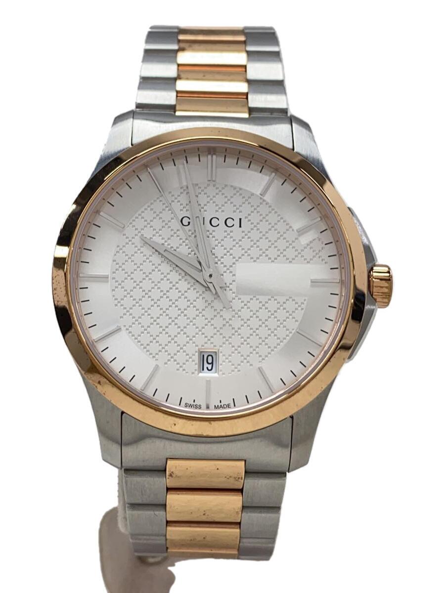 【中古】GUCCI◆クォーツ腕時計/アナ