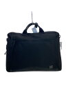 【中古】PORTER◆ブリーフケース/ナイロン/BLK【バッグ】