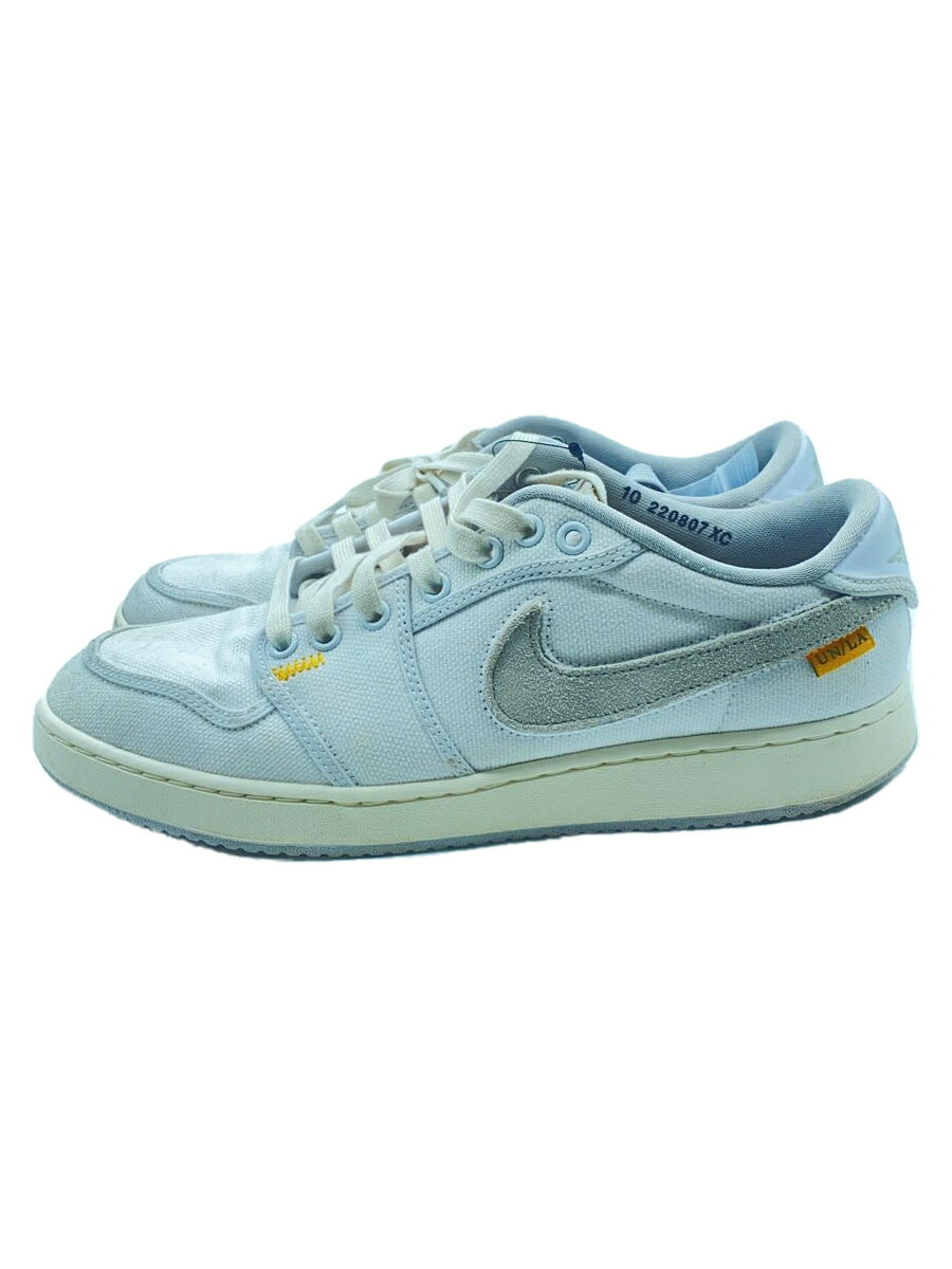 【中古】NIKE◆AIR JORDAN 1 KO LOW_エア ジョーダン 1 ノックアウト ロー/28cm/WHT【シューズ】