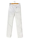【中古】MM6◆Padded Pants/ナイロンパンツ/40/コットン/ホワイト/S62LB0016【レディースウェア】