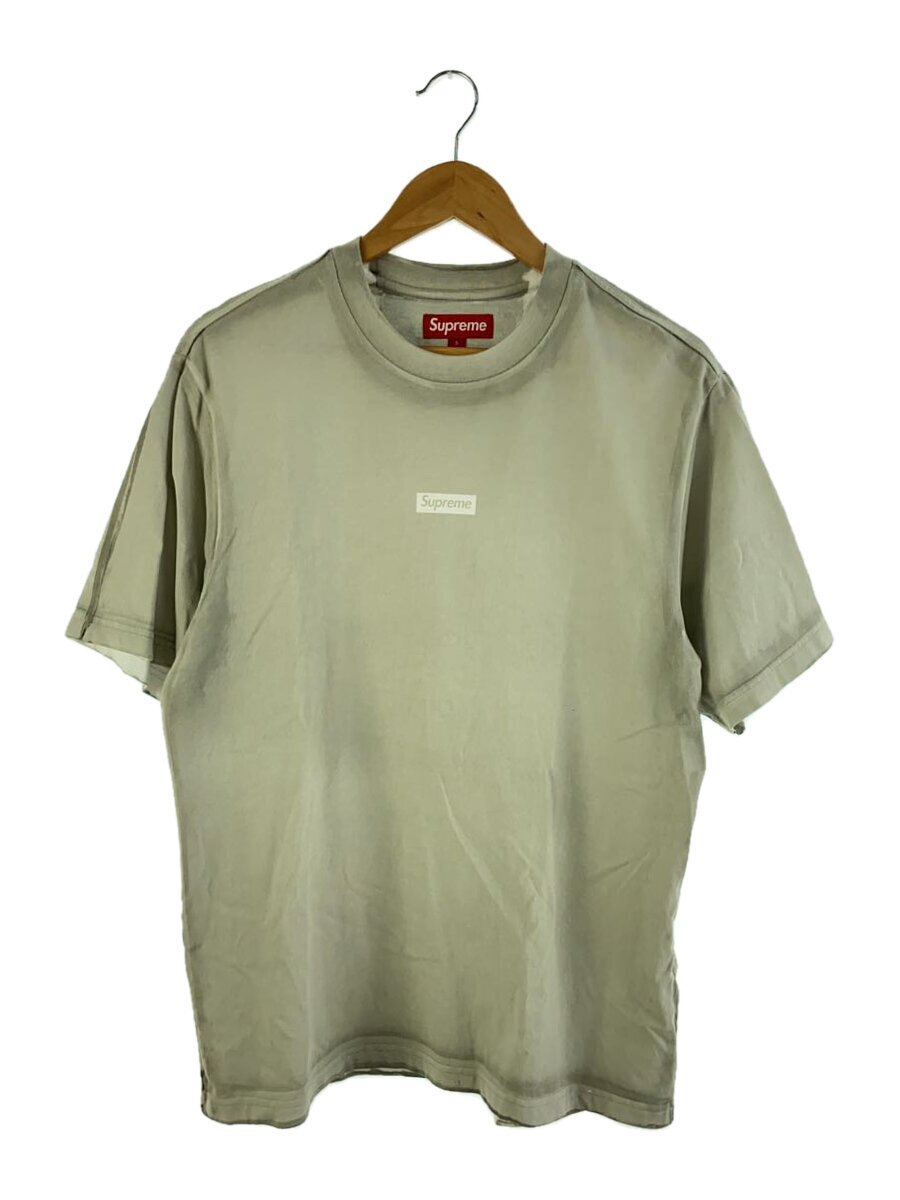 Supreme◆24SS/Overprint Small Box S/S Top/Tシャツ/S/コットン/BEG//