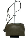 【中古】GENTEN◆GOAT BASIC/ショルダーバッグ/山羊革/GRY/無地【バッグ】(4)