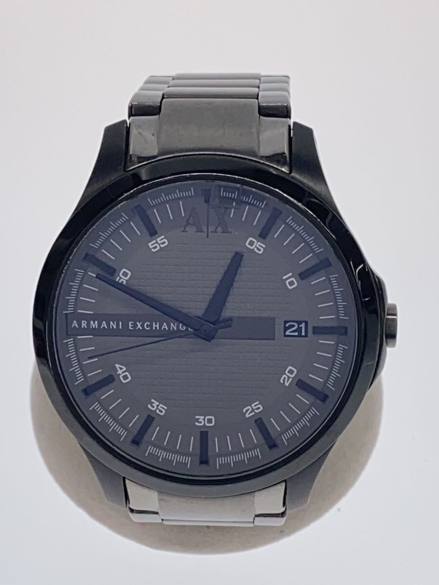 【中古】ARMANI EXCHANGE◆腕時計/アナログ/ステンレス/GRY/SLV/SS/ax2151【服飾雑貨他】
