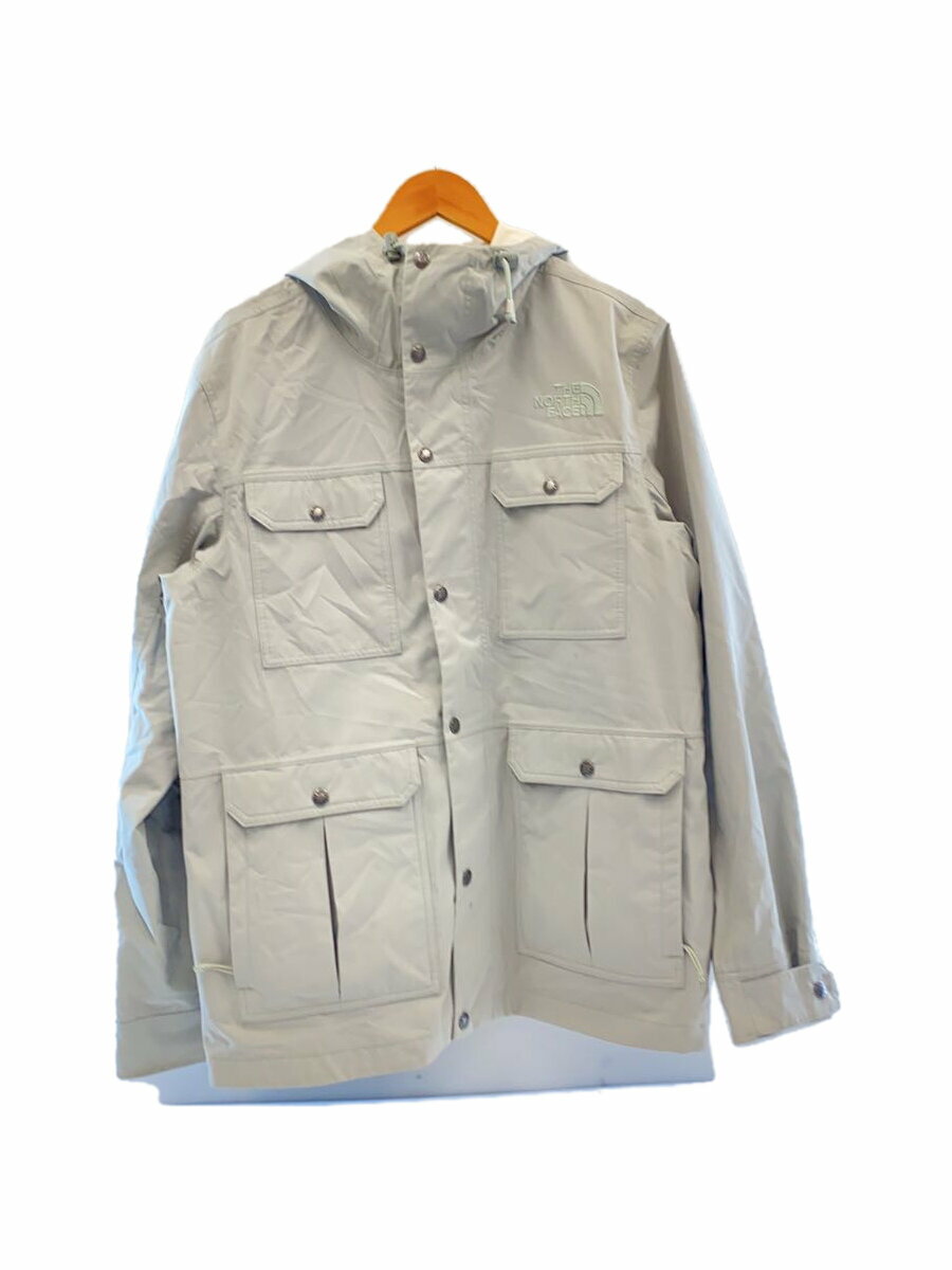 【中古】THE NORTH FACE◆M KEPPLIER RAIN JKT ナイロンジャケット/M/ナイロン/GRY/NF0A55W6【メンズウェア】