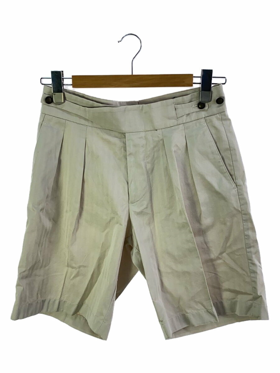 【中古】BERWICH◆SCOTCH SHORTS/グルカショーツ/ショートパンツ/44/コットン/BEG/dg1634//【メンズウェア】