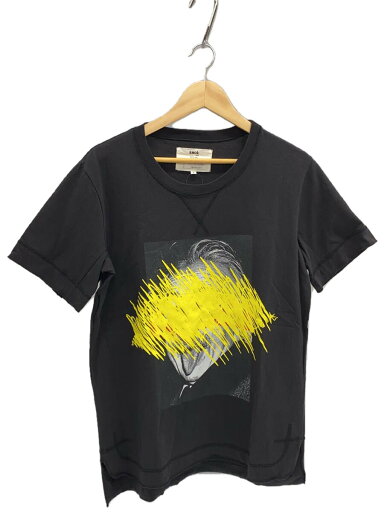 【中古】amok◆CRACKDOODLE/Tシャツ/M/コットン/BLK/222012【メンズウェア】 【中古】amok◆CRACKDOODLE/Tシャツ/M/コットン/BLK/222012【メンズウェア】