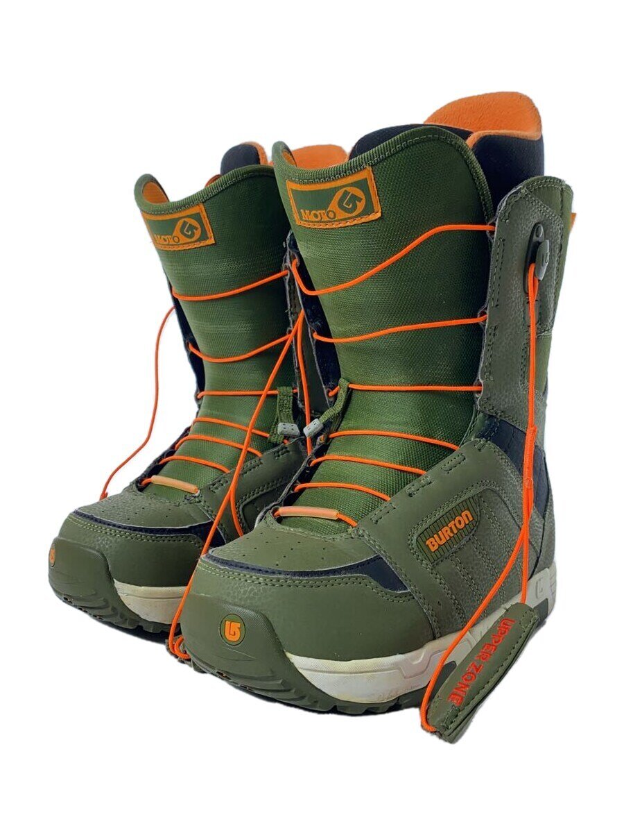 【中古】BURTON◆スノーボードブーツ/25cm/クイックレーシング/KHK【スポーツ】