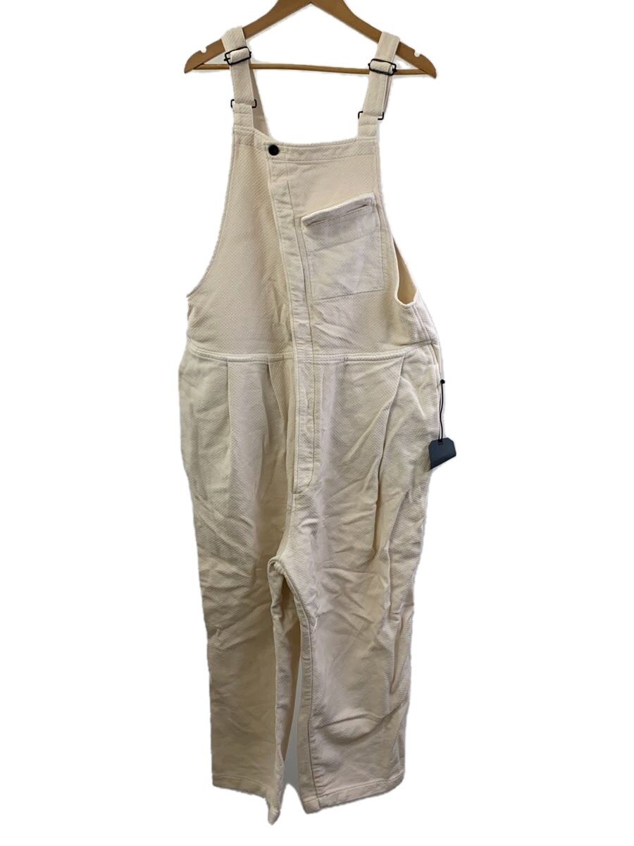 【中古】OUTIL◆salpotte saix/オーバーオール/3/コットン/IVO/無地/OU-P041【メンズウェア】