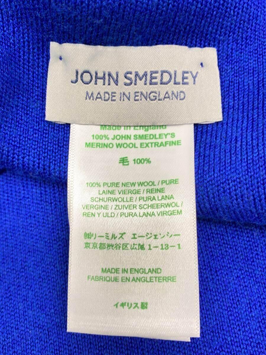 【中古】JOHN SMEDLEY◆マフラー/ウール/BLU/メンズ//【服飾雑貨他】 2