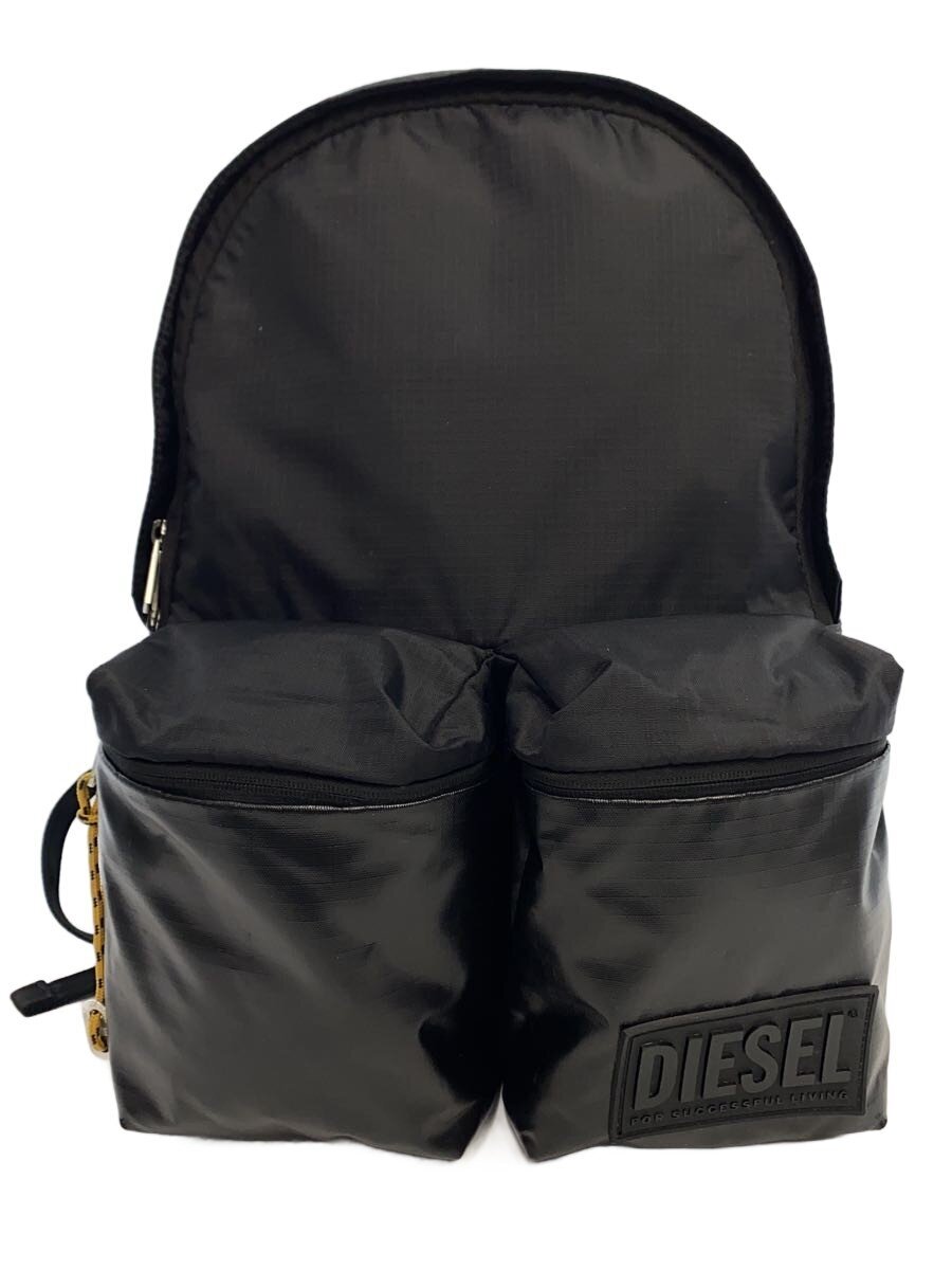 DIESEL - 【中古】DIESEL◆リュック/ブラック/無地/X08025/ディーゼル【バッグ】