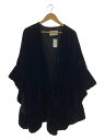 【中古】ポンチョ/--/--/BLK【レディースウェア】