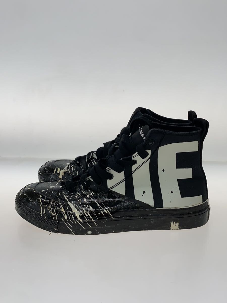 【中古】DIESEL◆ハイカットスニーカー/26.5cm/BLK【シューズ】