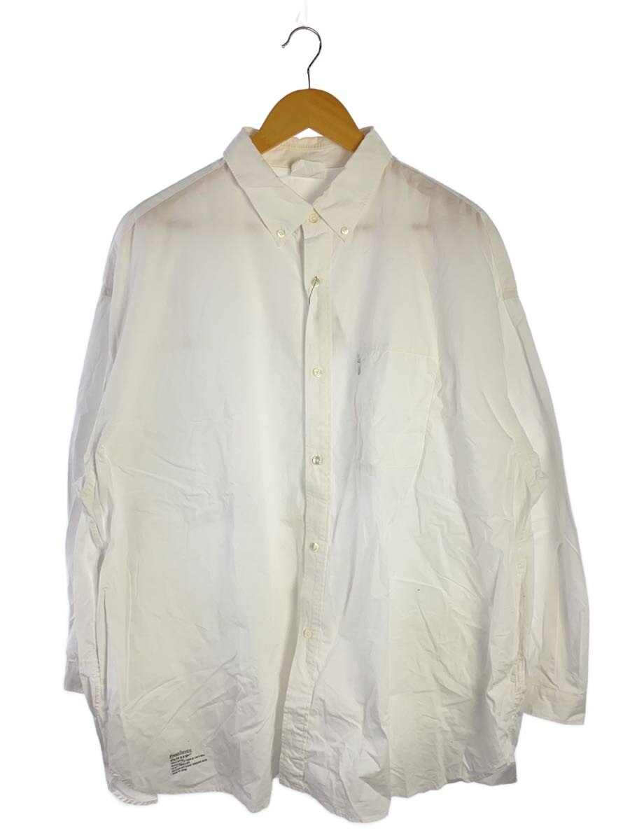 FreshService◆長袖シャツ/FREE/コットン/WHT/FSW-21-SH-83//
