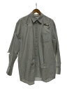 【中古】doublet◆長袖シャツ/M/コットン/WHT/ストライプ/23SS17sh114【メンズウェア】