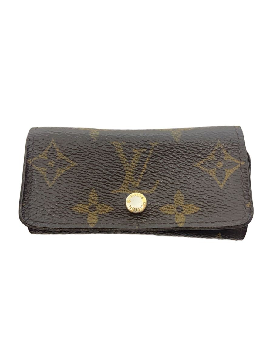 【ブランド】LOUIS VUITTON 【ブランドカナ】ルイヴィトン 【型番】M69517 【程度】B 【サイズ】 【メインカラー】ブラウン 【素材・生地】PVC（ビニール） 【キーワード】　　　/ 2026/03/22 セカンドストリート八戸新井田店【1934】【中古】LOUIS VUITTON◆ミュルティクレ4_モノグラム・キャンバス/PVC/BRW ブランド LOUIS VUITTON 型番 M69517 カラー ブラウン 柄 総柄 素材・生地 PVC（ビニール）>色・素材について サイズ >サイズ表示について 実寸（cm） 【ウォレット】 縦：6 / 横：10 / 厚み：1 【その他】 その他サイズ：/ 商品は　セカンドストリート八戸新井田店の店頭にて販売しております。商品に関するお問合わせは、お電話(TEL:0178-32-4170)にて、問合わせ番号：2319346341479をお伝えください。 配送方法やお支払い方法に関するお問い合わせは、サポートセンターまでご連絡をお願いします。 ※お電話の対応は営業時間内のみとなります。お問い合わせフォームでお問い合わせの際はご注文番号をご記入下さい この商品に関する出品店舗からのコメント 擦れや汚れ、縁の反り返り等があり、使用感がございます。店頭でも販売している商品ですので状態が変わる場合がございます。